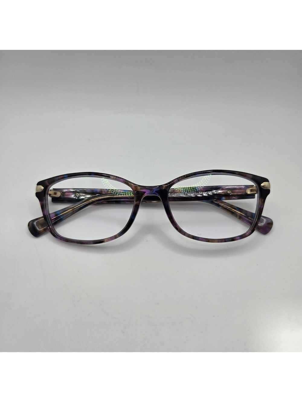 Coach Womens Eyeglasses HC6065 5288 Confetti Purple 51mm